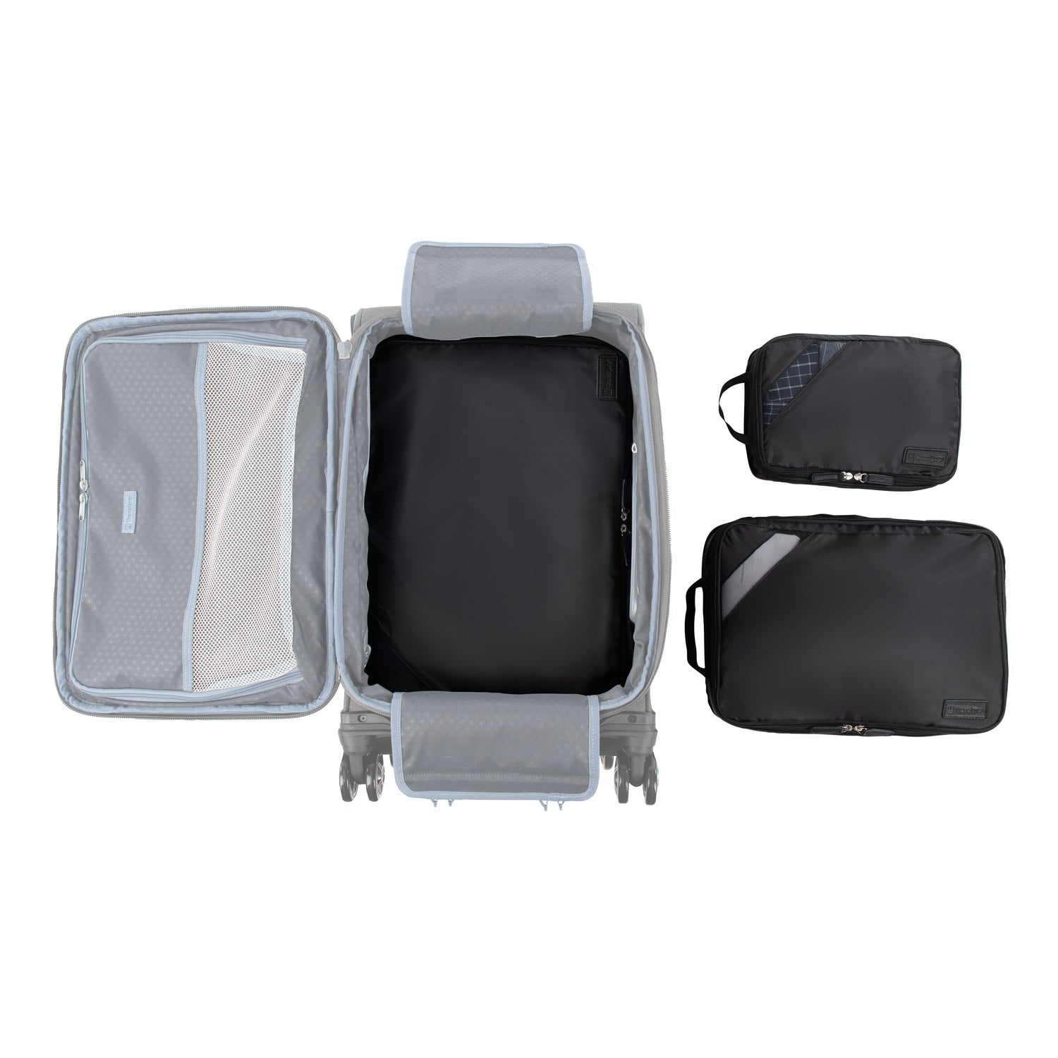 Travelpro® Essentials™ 3 Pack Expandable/Compressible  Packing Cube Set (M/L/XL)
