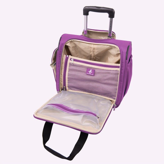 Atlantic® Ultra® Lite 4 Rolling UnderSeat Carry-On – Travelpro Luggage  Outlet